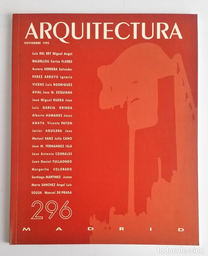 Second hand books: REVISTA ARQUITECTURA 296 : MONOGRAFICO MADRID - DESPLEGABLE GRAN VIA