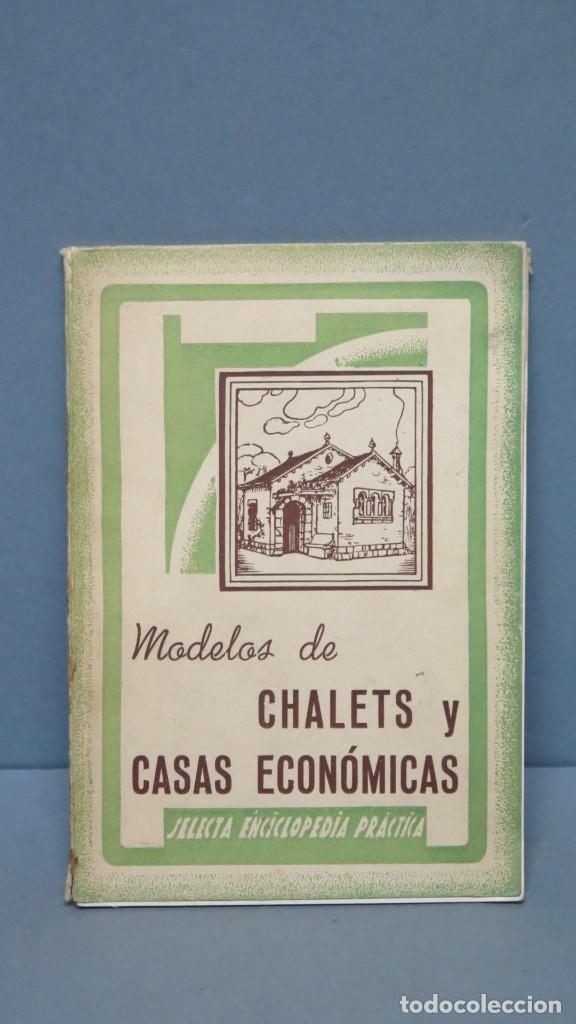 Libros de segunda mano: MODELOS DE CHALETS Y CASAS ECONOMICAS - Foto 1