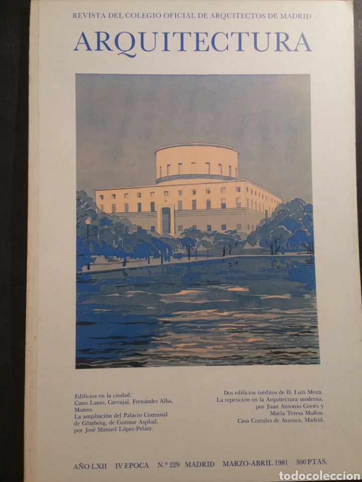 Livres d'occasion: ARQUITECTURA REVISTA DE COAM 1981 N&deg; 229