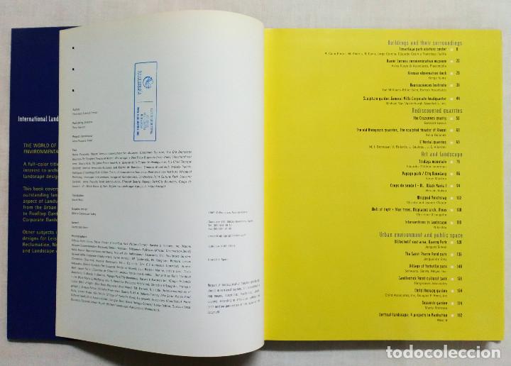 Libros de segunda mano: INTERNATIONAL LANDSCAPE ARCHITECTURE - Foto 2