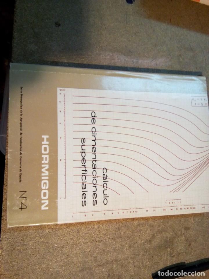 Gebrauchte B&uuml;cher: CALCULO DE CIMENTACIONES SUPERFICIALES.HORMIGON N&deg;4.VARIOS AUTORES.MADRID 1974