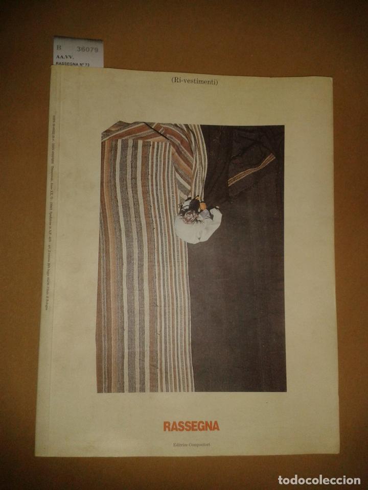 Libros de segunda mano: AA.VV. - RASSEGNA N&ordm; 73 - Foto 1