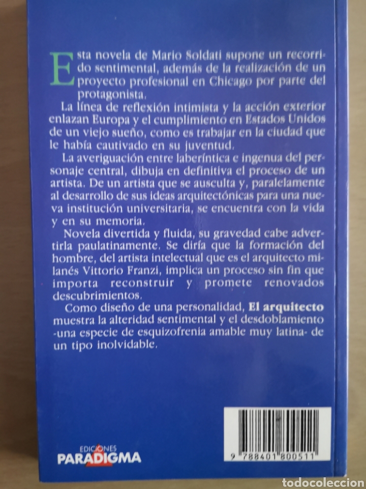 Libros de segunda mano: MARIO SOLDATI - EL ARQUITECTO - Foto 3