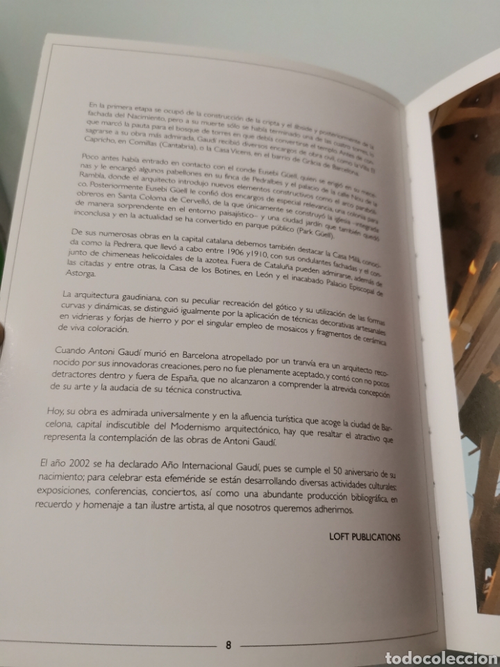 Libros de segunda mano: Libro Antoni Gaud&iacute;. Obra completa - Foto 7