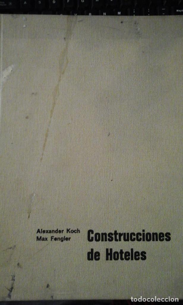 Libros de segunda mano: CONSTRUCCIONES DE HOTELES (Madrid, 1968) - Foto 1