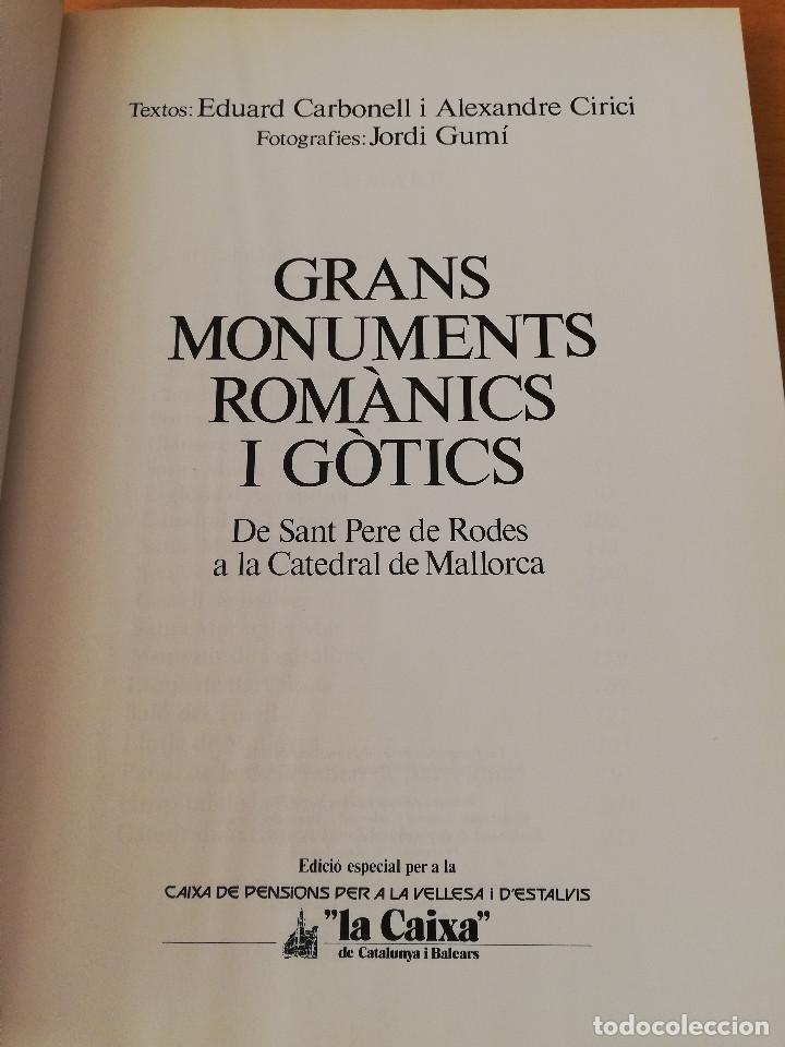 Libros de segunda mano: GRANS MONUMENTS ROM&Agrave;NICS I G&Ograve;TICS (VV. AA.) - Foto 2