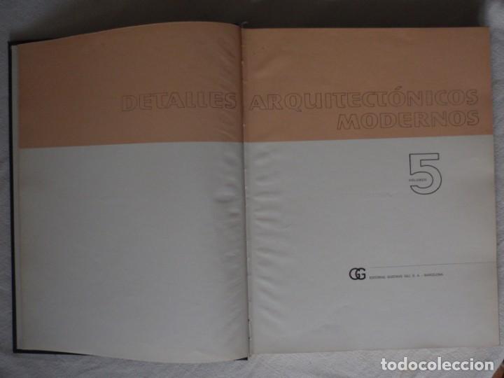 Libros de segunda mano: Detalles Arquitect&oacute;nicos Modernos 5 - Foto 3