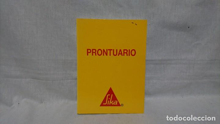 Libros de segunda mano: PRONTUARIO SIKA, CAT&Aacute;LOGO - Foto 1