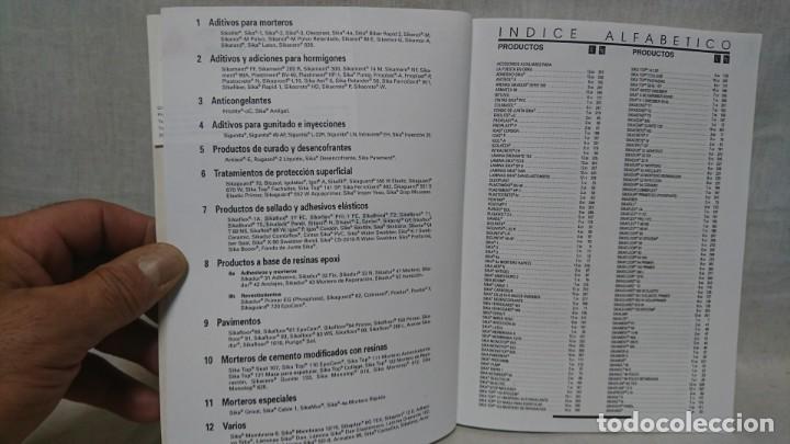 Libros de segunda mano: PRONTUARIO SIKA, CAT&Aacute;LOGO - Foto 2