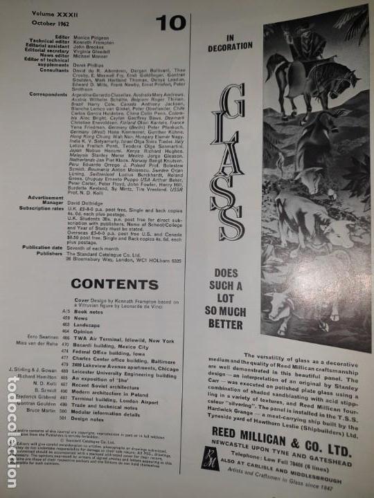 Libros de segunda mano: ARCHITECTURAL DESIGN 1962 - Foto 2