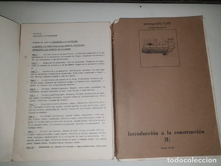 Libros de segunda mano: INTRODUCCION A LA CONSTRUCCION  II TOMOS - Foto 2