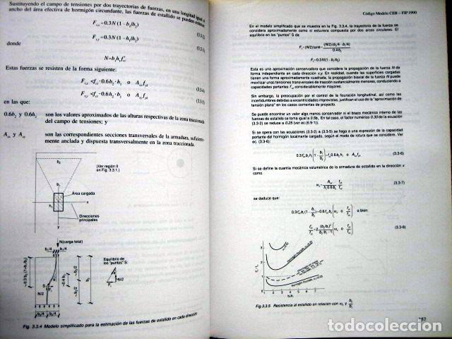 Libros de segunda mano: Estructuras y edificaci&oacute;n. C&oacute;digo modelo CEB-FIP 1990 para hormig&oacute;n estr&uacute;ctural. E-4 - Foto 5