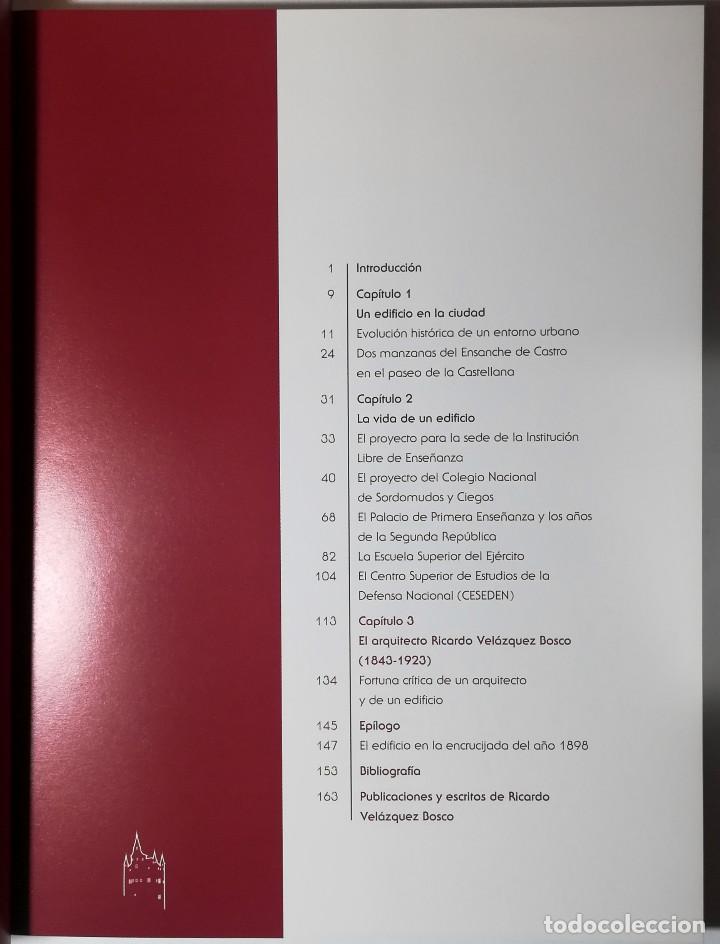 Libros de segunda mano: LA SEDE DEL CENTRO SUPERIOR DE ESTUDIOS DE LA DEFENSA NACIONAL: LA VIDA DE UN EDIFICIO. 2013. - Foto 3