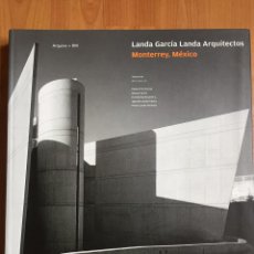 Libros de segunda mano: LANDA GARCIA LANDA ARQUITECTOS. MONTERREY MEXICO. EDICION LIMITADA