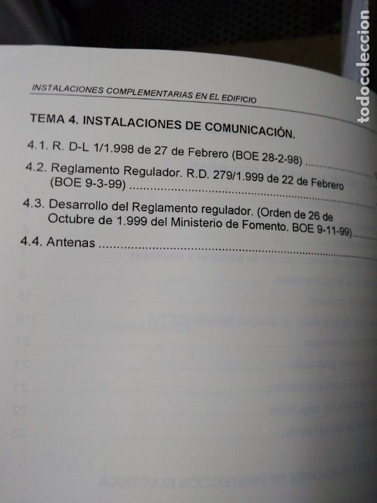 Libros de segunda mano: INSTALACIONES COMPLEMENTARIAS EN EL EDIFICIO. BLANCA GIM&Eacute;NEZ, Vicente. ISBN 8477218536 - Foto 3
