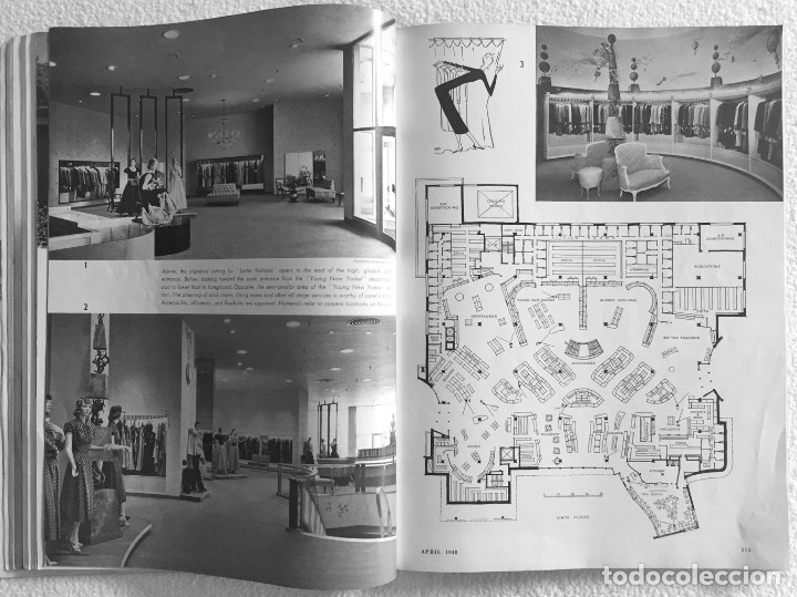 Libros de segunda mano: Architectural Record April 1948 - Foto 6