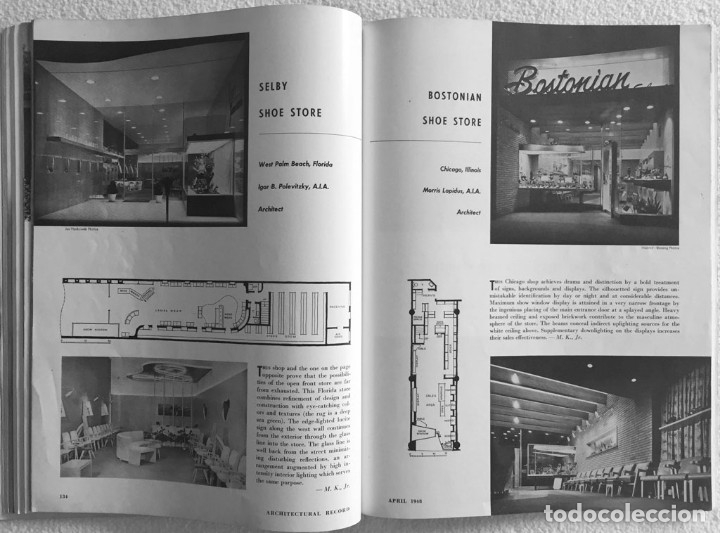 Libros de segunda mano: Architectural Record April 1948 - Foto 7