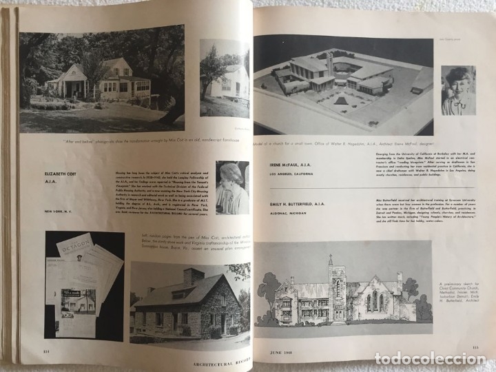 Libros de segunda mano: Architectural Record June 1948 - Foto 9