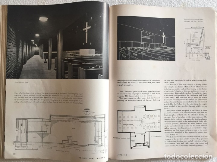 Libros de segunda mano: Architectural Record June 1948 - Foto 11