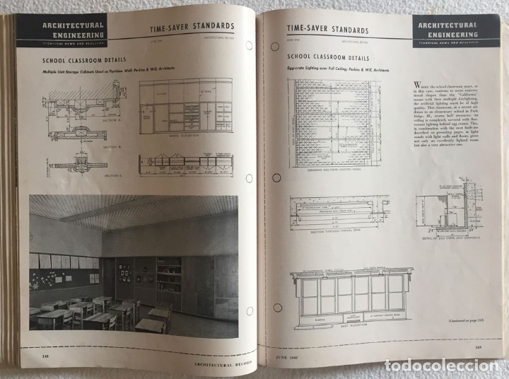 Libros de segunda mano: Architectural Record June 1948 - Foto 12