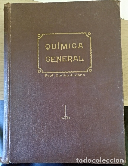Libros de segunda mano: QUIMICA GENERAL. - JIMENEZ, Emilio. - Foto 1