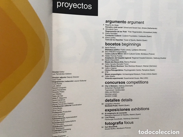 Libros de segunda mano: AV Proyectos. N&ordm; 052. 2012 - Foto 2