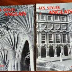 Libros de segunda mano: LES STYLES ANGLAIS. VOL I Y II. FLAMMARION. EN FRANCÉS. 1.947. Lote 175313792