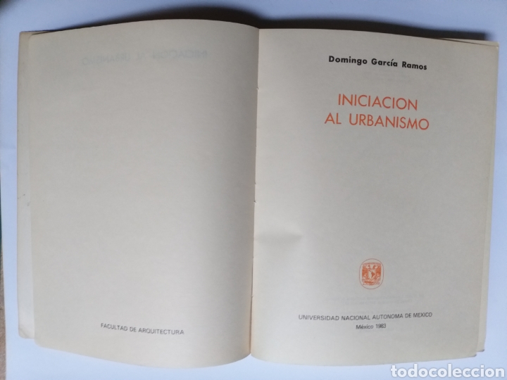 iniciación al urbanismo . domingo garcía ramos - Comprar Libros de