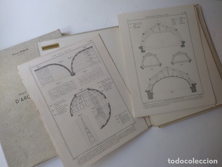 Libros de segunda mano: Trait&eacute; &eacute;l&eacute;mentaire darchitecture Pierre Esqui&eacute; - Foto 5