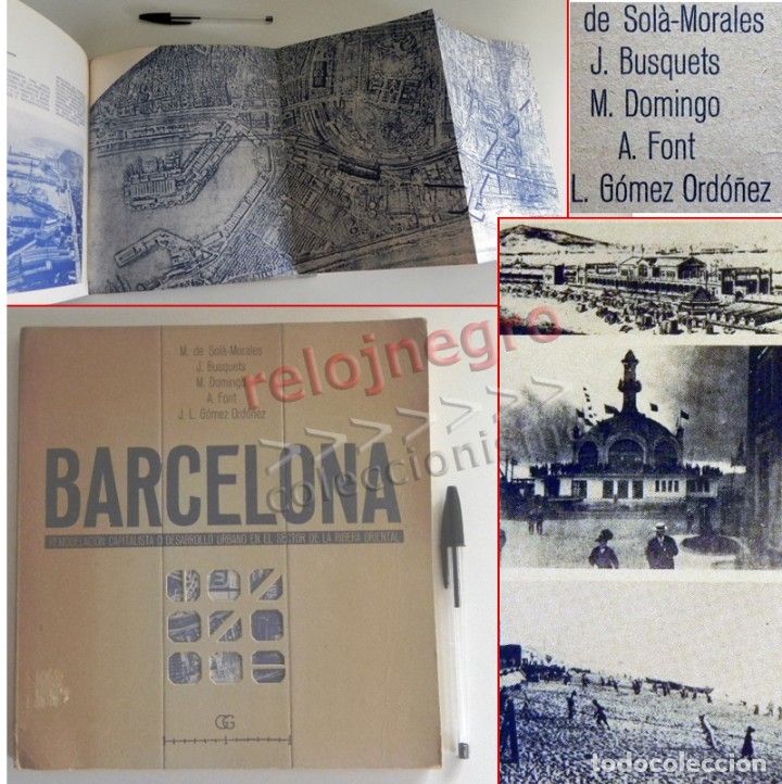 Second hand books: BARCELONA REMODELACI&Oacute;N CAPITALISTA O DESARROLLO URBANO EN EL SECTOR DE LA RIBERA OR. LIBRO URBANISMO