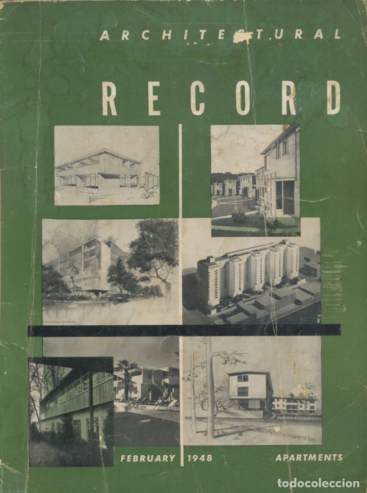 Libros de segunda mano: Architectural Record February 1948 - Foto 1