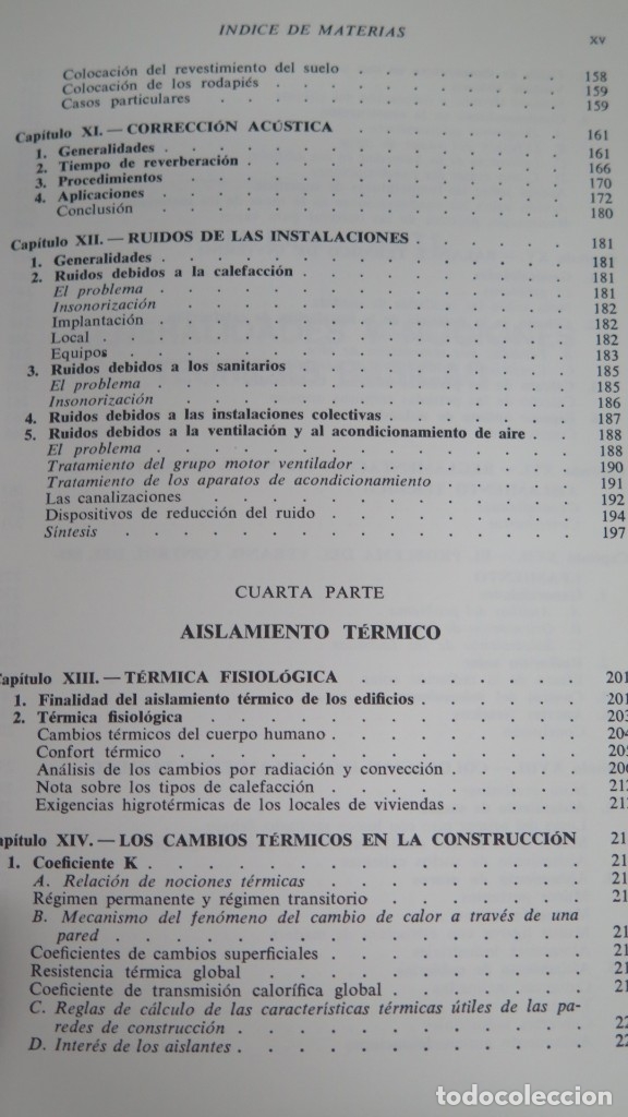 Libros de segunda mano: AISLAMIENTO ACUSTICO Y TERMICO EN LA CONSTRUCCION. ROUGERON - Foto 6