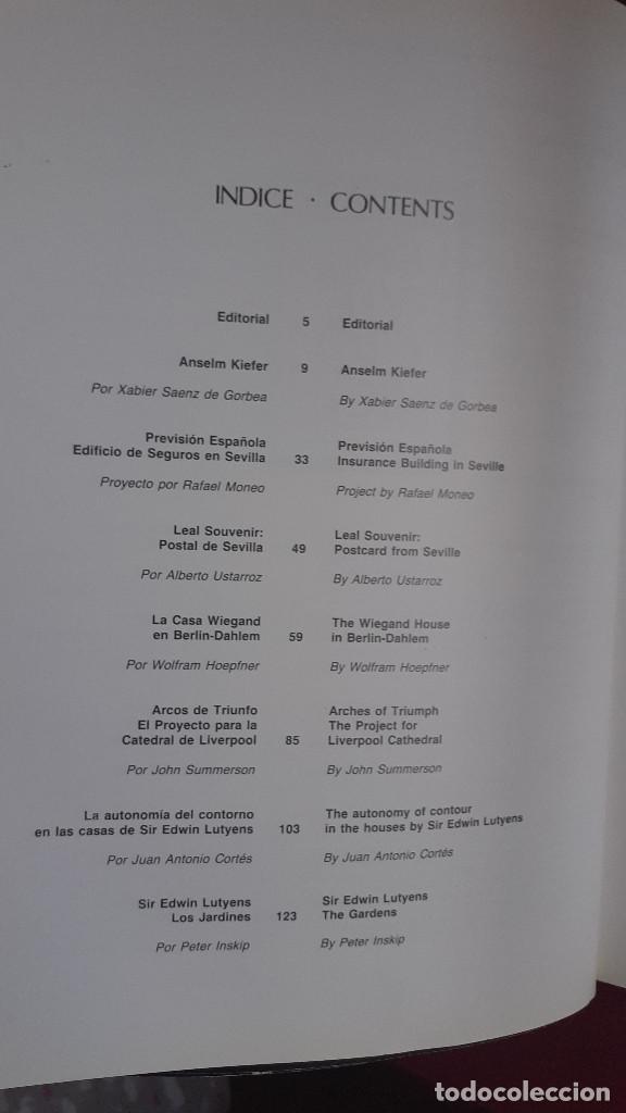 Libros de segunda mano: COMPOSICION ARQUITECTONICA. ART AND ARCHITECTURE. NUM. 1, 1988 - Foto 7