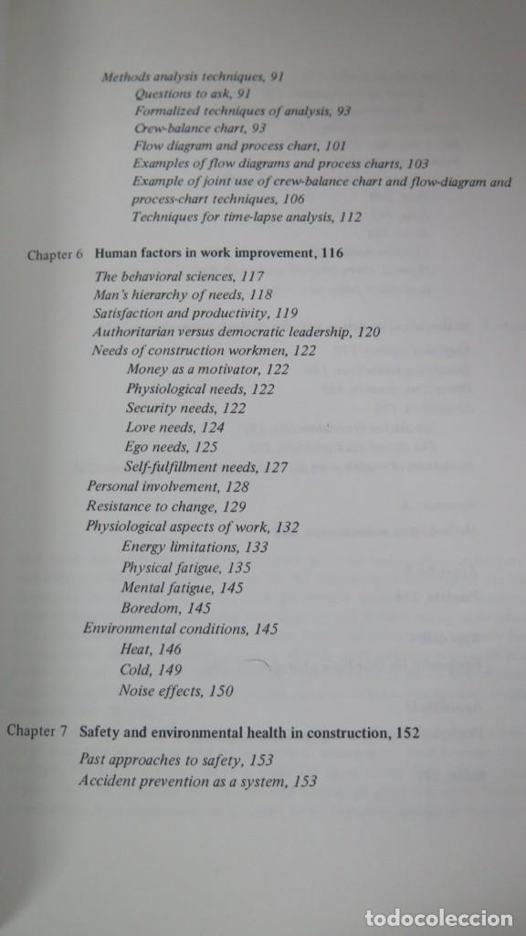 Libros de segunda mano: Methods Improvement for Construction Managers - Foto 3