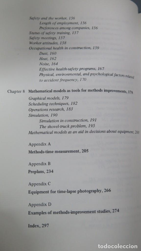 Libros de segunda mano: Methods Improvement for Construction Managers - Foto 5