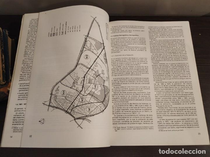 Libros de segunda mano: VALLECAS DOCUMENTOS PARA  DIFUSI&Oacute;N Y DEBATE -  COPLACO - Foto 3