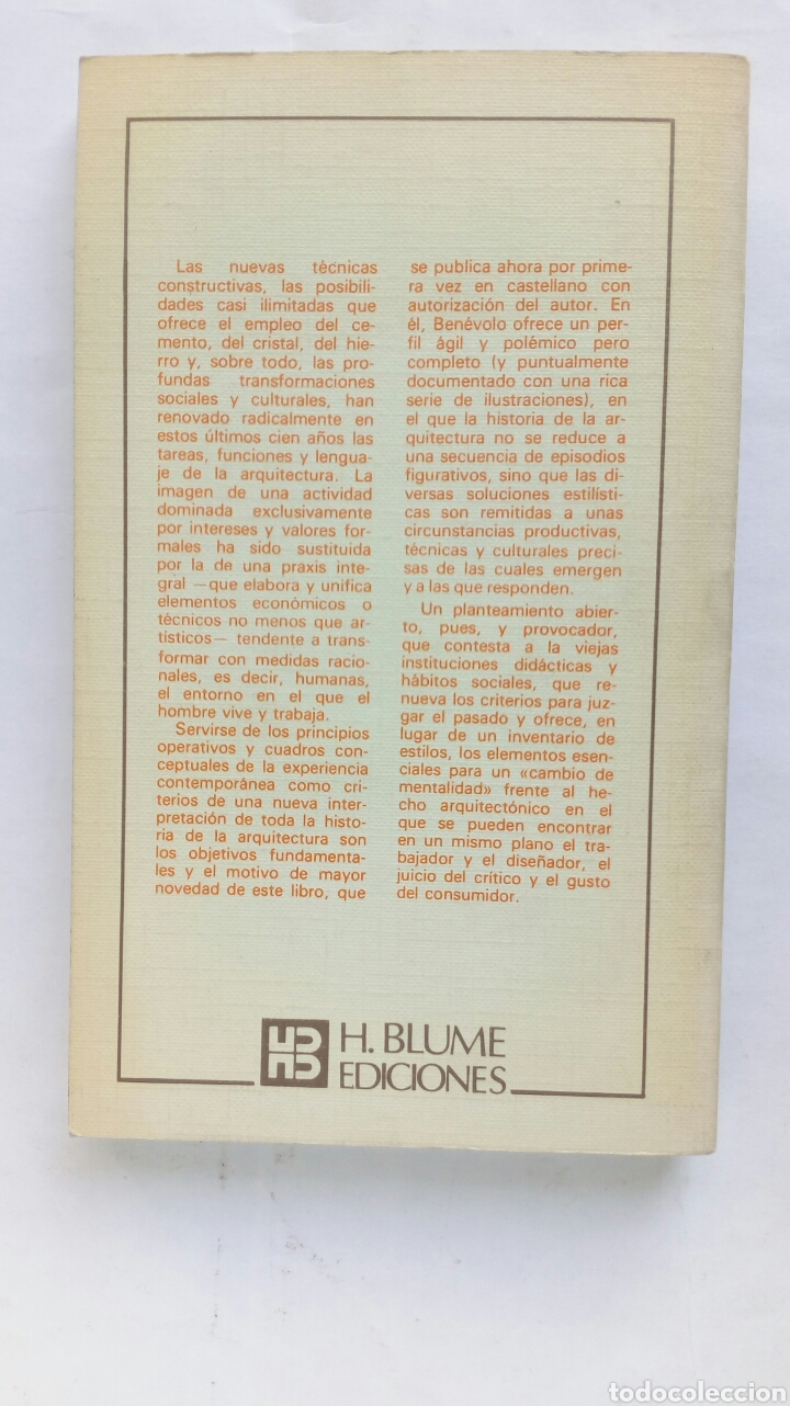 Libros de segunda mano: Introducci&oacute;n a la arquitectura. Leonardo Benevolo. - Foto 2