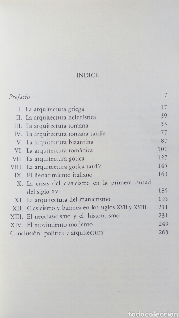 Libros de segunda mano: Introducci&oacute;n a la arquitectura. Leonardo Benevolo. - Foto 3