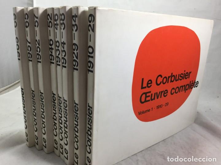 Le corbusier. oeuvre complète en 8 volumes zuri - Sold through 