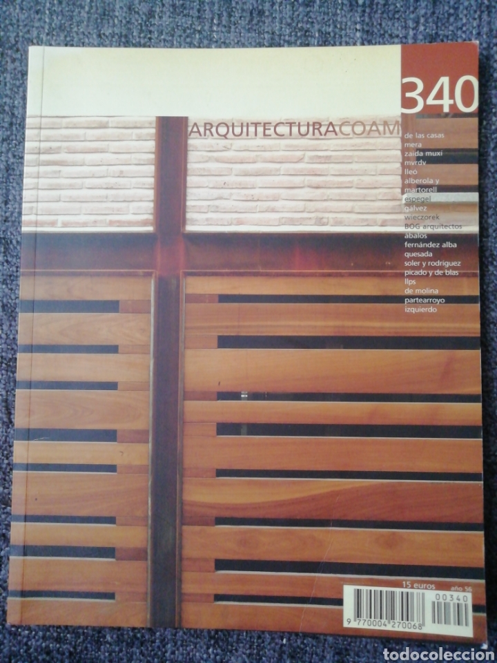 Libros de segunda mano: Arquitectura COAM 340 - Foto 1