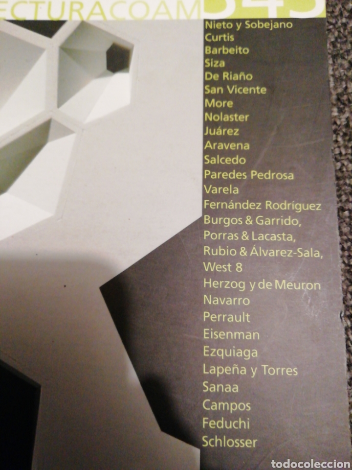 Libros de segunda mano: Arquitectura COAM 343 - Foto 2