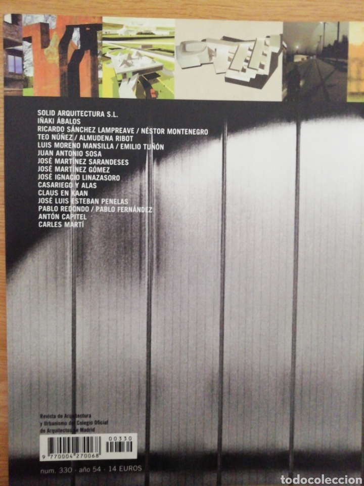 Libros de segunda mano: Arquitectura COAM 330 - Foto 2