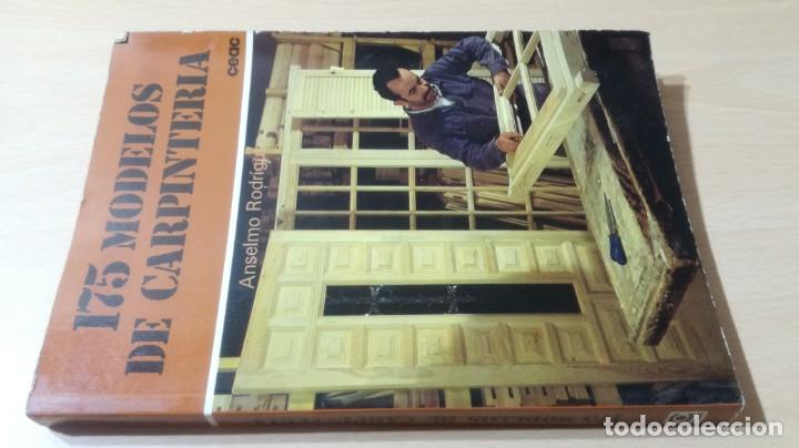 Libros de segunda mano: 175 MODELOS DE CARPINTERIA - CEAC - ANSELMO RODRIGUEZ 		K504 - Foto 1
