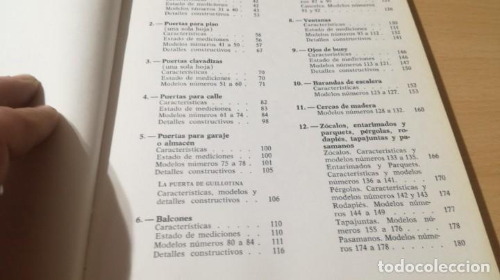 Libros de segunda mano: 175 MODELOS DE CARPINTERIA - CEAC - ANSELMO RODRIGUEZ 		K504 - Foto 6