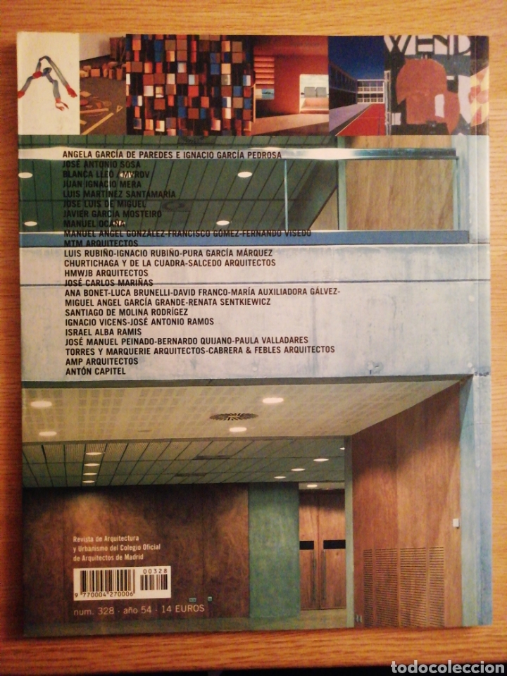 Libros de segunda mano: Arquitectura COAM 328 - Foto 2