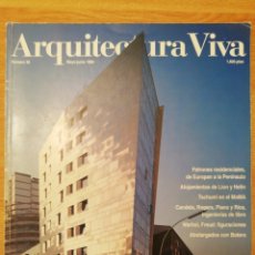 Libros de segunda mano: ARQUITECTURA VIVA Nº 36. MAYO-JUNIO 1994.. Lote 196667928
