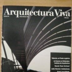 Libros de segunda mano: ARQUITECTURA VIVA Nº 34. ENERO-FEBRERO 1994.. Lote 196768428