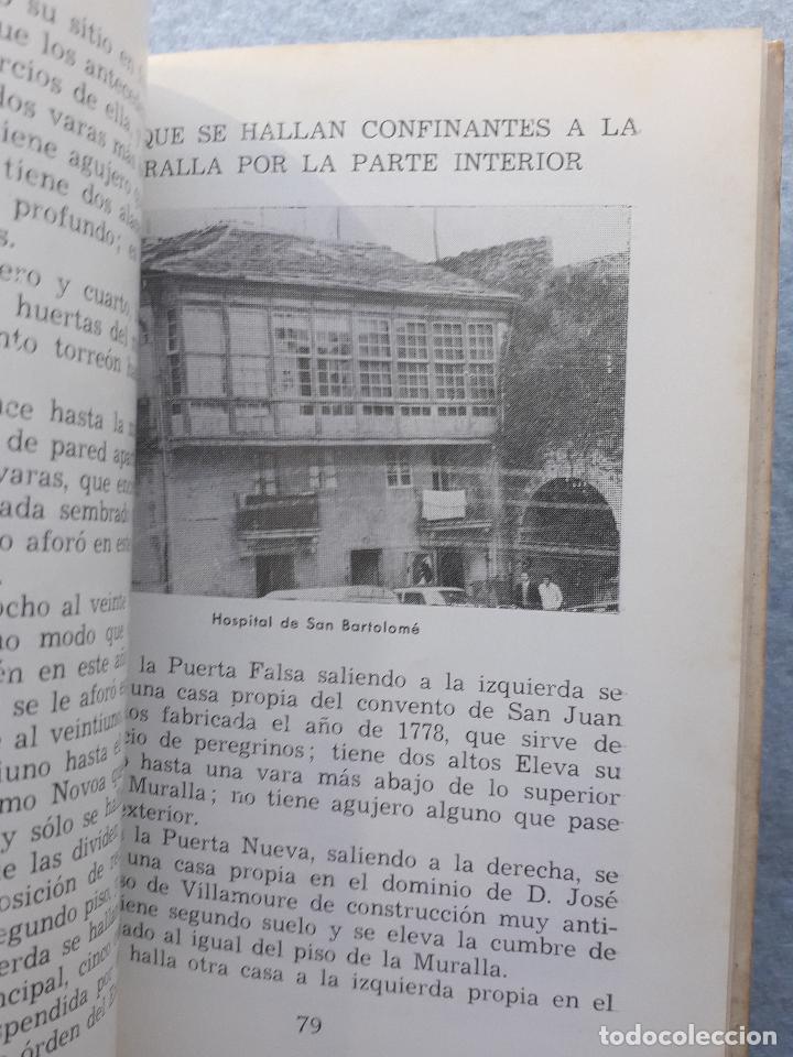Libros de segunda mano: Origen de las Edificaciones adosadas a la Muralla de Lugo. Adolfo Abel Vilela. A&ntilde;o 1972. - Foto 3