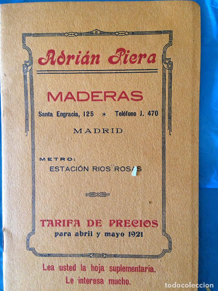 Libros de segunda mano: TARIFAS PIERA - Foto 1