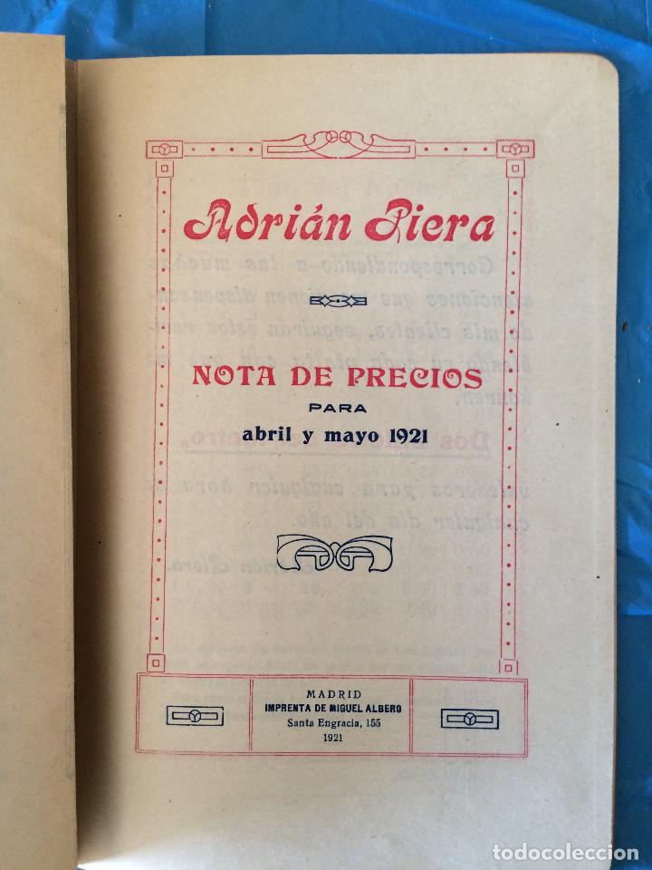Libros de segunda mano: TARIFAS PIERA - Foto 2